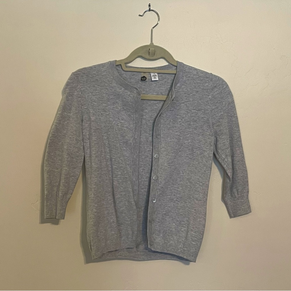 Nordstrom BP - Grey Cardigan - S